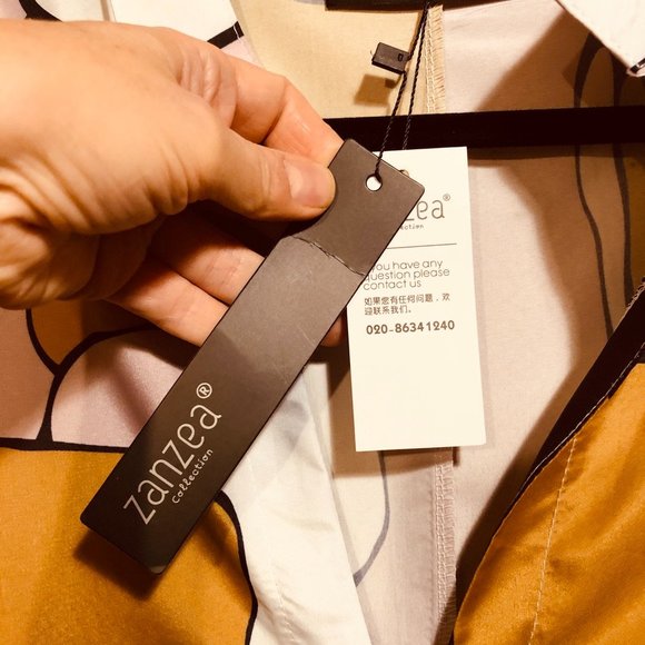 Zanzea Retro Print Maxi Dress w/ Pockets NWT - Picture 14 of 14